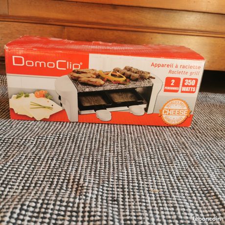 Appareil à raclette/grill pour 2 Personnes