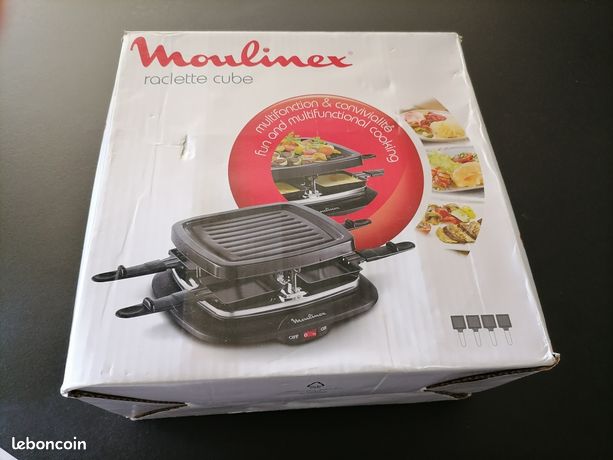 Appareil à raclette Moulinex pour 4 personnes