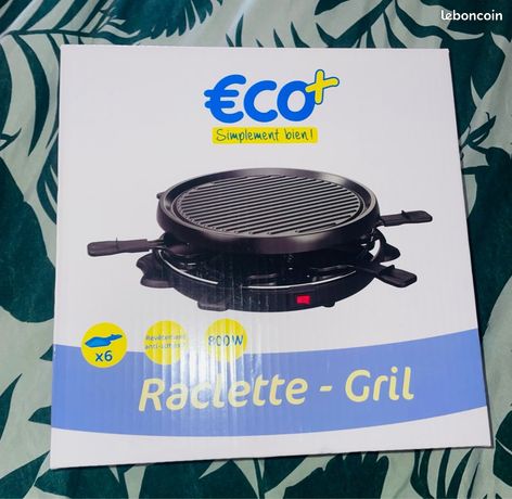 Appareil à raclette pour 6 personnes