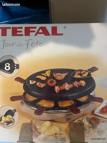 Appareil à raclette Tefal neuf