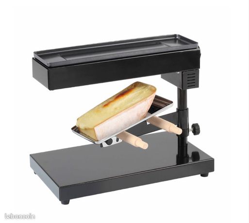Appareil à raclette traditionnel 1/2 meule