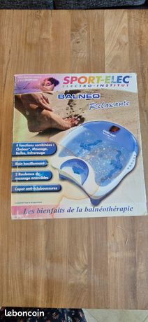 Appareil Bain de pieds BALNEO relaxant massant détente