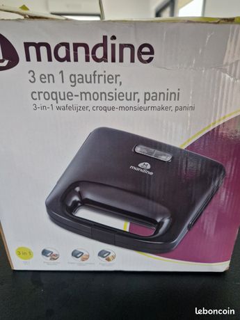 Appareil croque 3 en 1