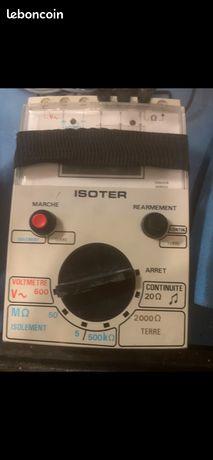 Appareil de mesure de prise de terre