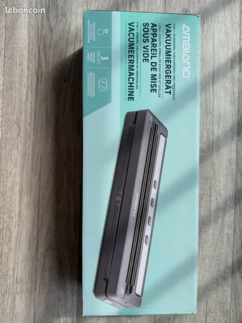Appareil de mise sous vide Ambiano idéal pour conserver vos aliments plus longtemps