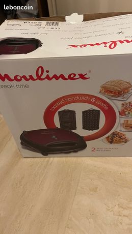 Appareil gaufre / croque moulinex