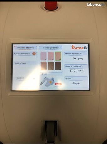 Appareil lumière pulsée professionnelle FORMATK Light Épilation définitive & Photo-rajeunissement