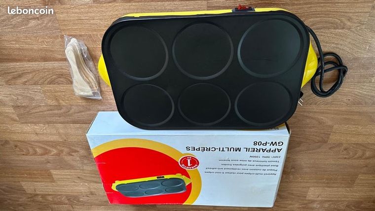 Appareil multicrêpes