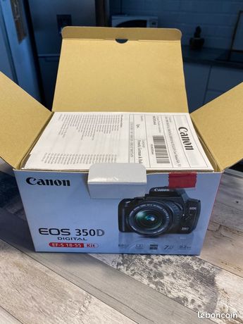 Appareil photo Canon 350D + objectif Canon 18-55 mm