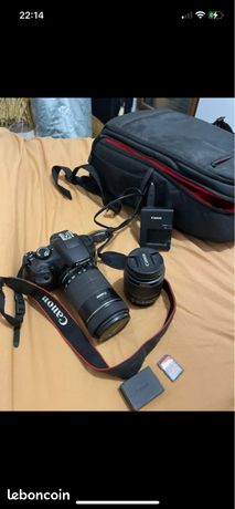 Appareil photo Canon EOS1300d avec 2 zoom
