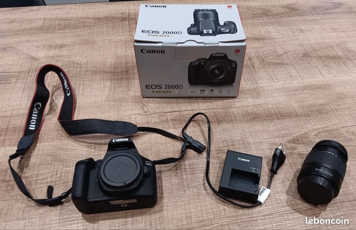 Appareil photo canon EOS2000D