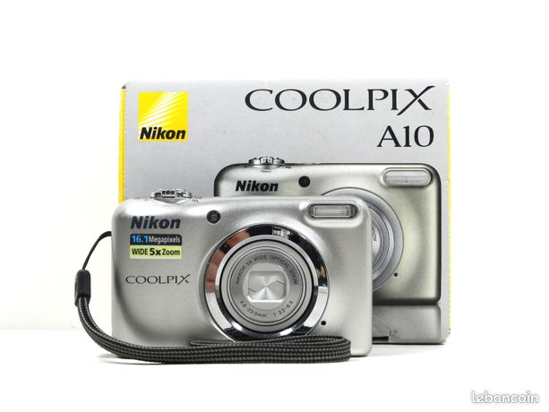 Appareil photo Nikon COOLPIX A10 Gris En Très Bon Etat
