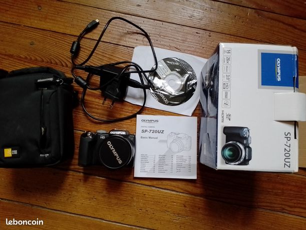 Appareil photo Olympus SP-720UZ - Point & Shoot Bridge numérique - SUPERBE ETAT