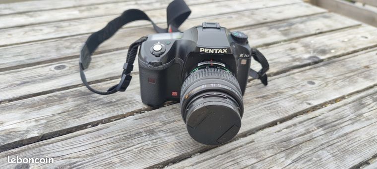 Appareil photo Pentax K10D objectif DA 18-55 mm + objectif DA 50-200mm + sacoche