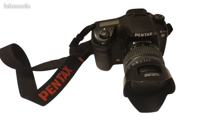 Appareil photo Reflex Pentax K20D + Objectif 18-55 mm Reflex APS-C