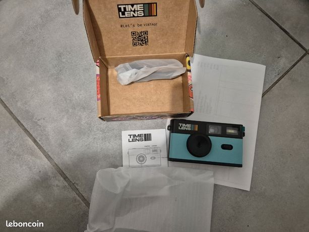 Appareil photo Time Lens Bleu Turquoise