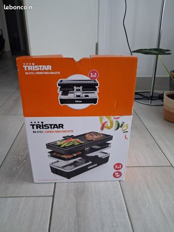 Appareil raclette 2 personnes neuf