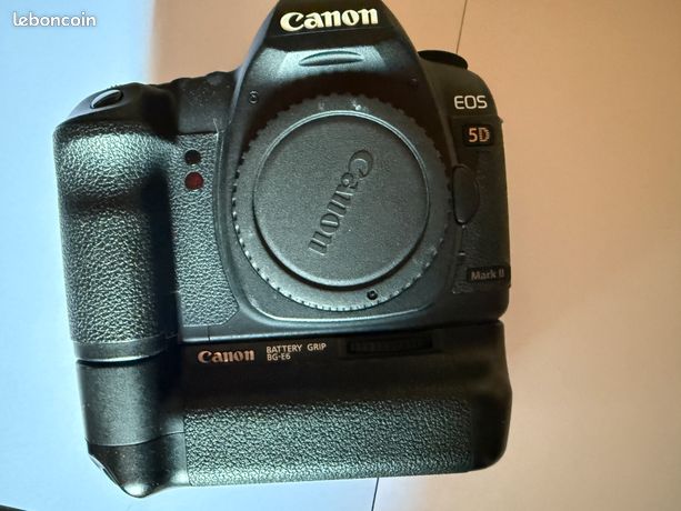 Appareil photo CANON EOS 5D Mark II + Grip BG-E6