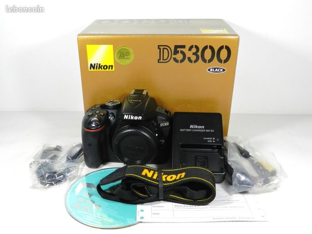 Appareil Photo Nikon D5300 Boitier Nu En Très Bon Etat
