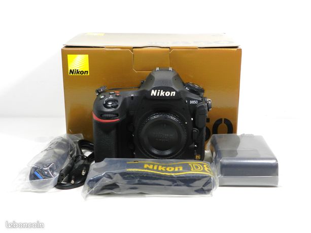 Appareil Photo Nikon D850 Boitier Nu Seulement 396 Déclenchements
