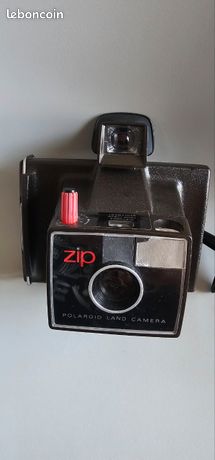 Appareil photo Polaroid land caméra zip vintage année 70 Nikon Panasonic canon Leica