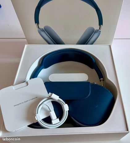 Apple AirPods Max Bleu Ciel Lightning