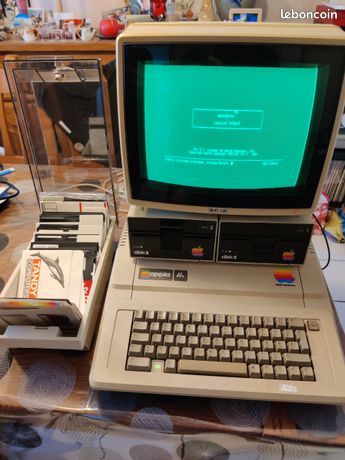 Apple IIe fonctionnel avec imprimante