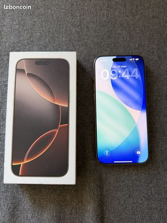 Apple iPhone 16 pro Max 256 gb