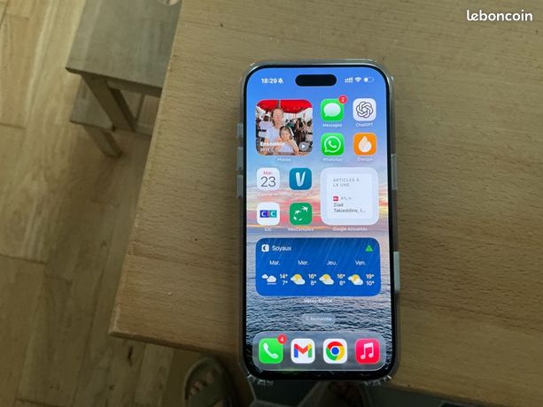 Apple iphone air 256 go bleu