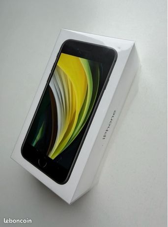 Apple iPhone SE 2020 2°Gen 128Go Noir Neuf sous Blister