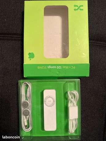 Apple iPod shuffle 1re génération Pc+Mac 120 songs 512MB État neuf