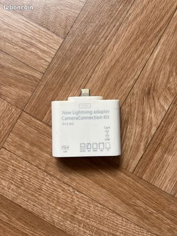Apple kit de connexion dappareil adaptateur 5en1
