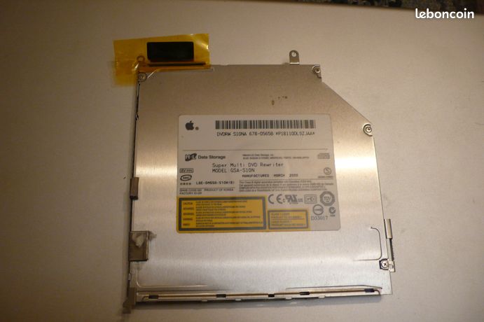 Apple Macbook pro 15" A1260 Lecteur Graveur CD DVD Superdrive