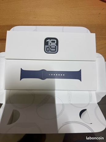 Apple Watch Series 10 46mm Sitver Al Denim SB M/L GPS