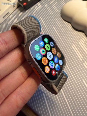 Apple Watch Ultra GPS + Cellular Titanium Green Alpine Loop 49 mm 2023 M
