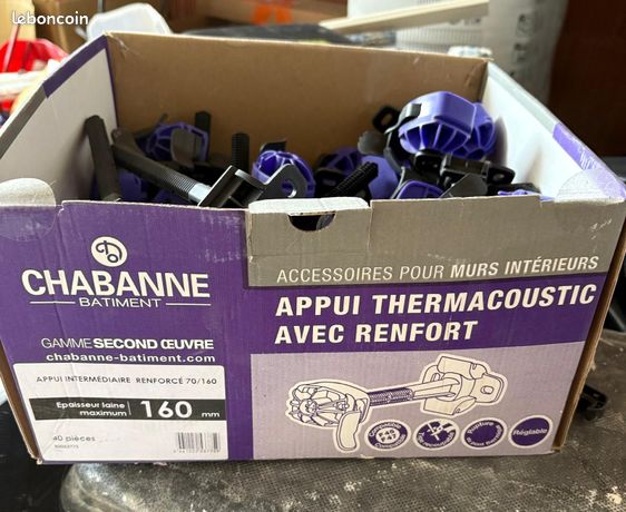 Appui thermacoustic avec renfort 160 chabanne