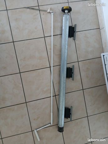 Arbre et manivelle de volet roulant