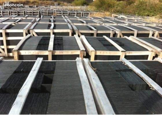 Ardoise naturelle espagne A1-T1-S1 NF CE 32x22 40x22