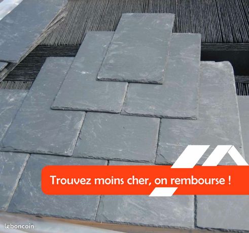 Ardoise 32x22 40x22 A1-T1-S1 naturelle Espagne NF CE