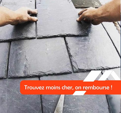 Ardoise Naturelle d'Espagne prix PRO A1-T1-S1 32x22 40x22 NF CE