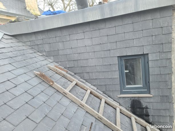 Ardoises espagnoles 32 X 22 A1T1S1 premier choix fin de chantier 1500 disponibles livrable dans un rayon de 100 km