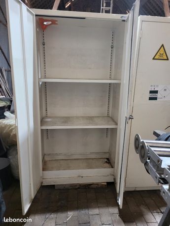 Armoire produit dangereux avec extracteur d'air