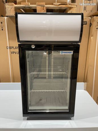 Armoire réfrigérée compacte 1 porte vitrée à poser 50 litres ET
