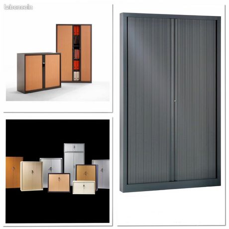 Armoire à rideaux métalliques