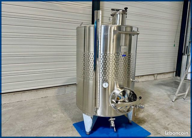 Arsilac - Cuve inox 316L - Circuit nid d'abeilles