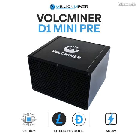 Asic volcminer D1 mini Pre mineur cryptomonnaie
