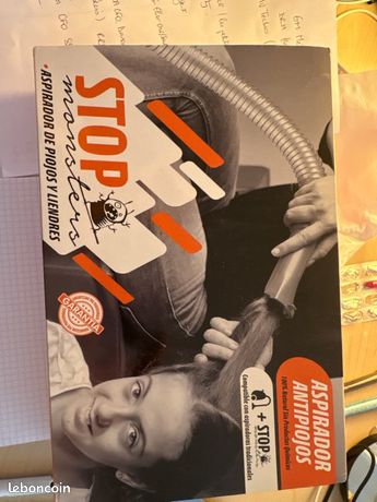 Aspirateur anti-poux STOP MONSTERS Neuf jamais utilisé