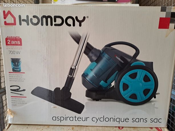 Aspirateur cyclonique sans sac Homday
