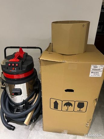 Aspirateur eau et poussière tri-moteur WURTH WH 3600.78