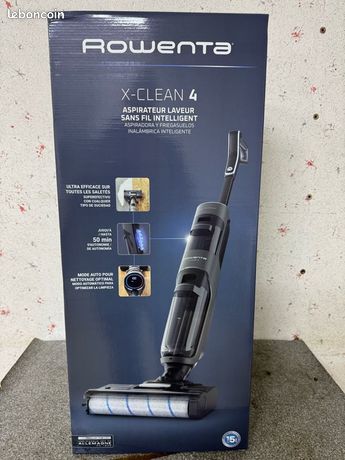 Aspirateur laveur ROWENTA SANS FIL X-CLEAN 4 GZ5035WO NOIR